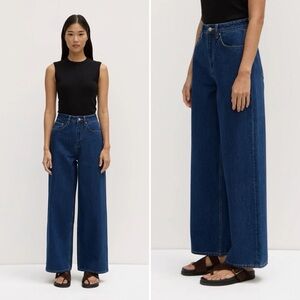 Assembly Label Wide Leg Jeans Heritage Blue Size 25